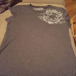 Charcoal aeropostale tee